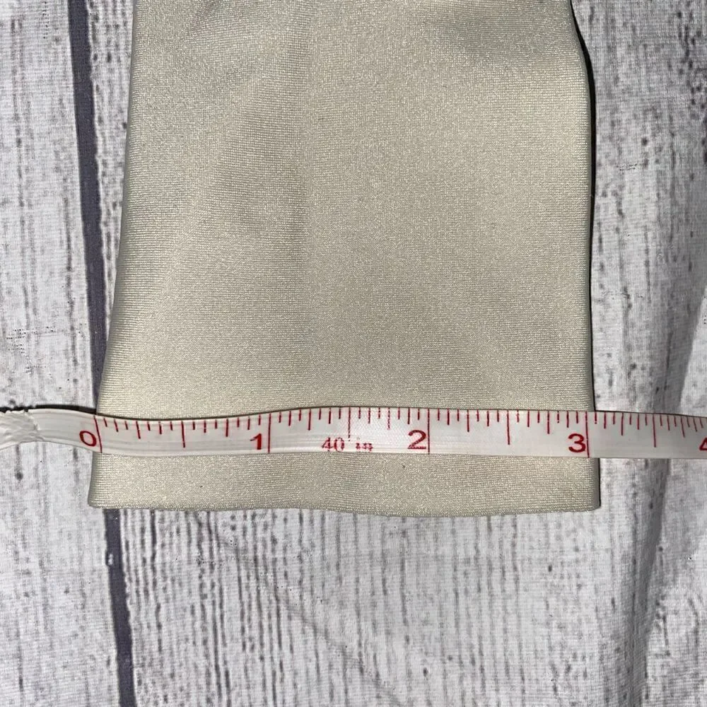 Vintage girls classic beige gloves big kid small
